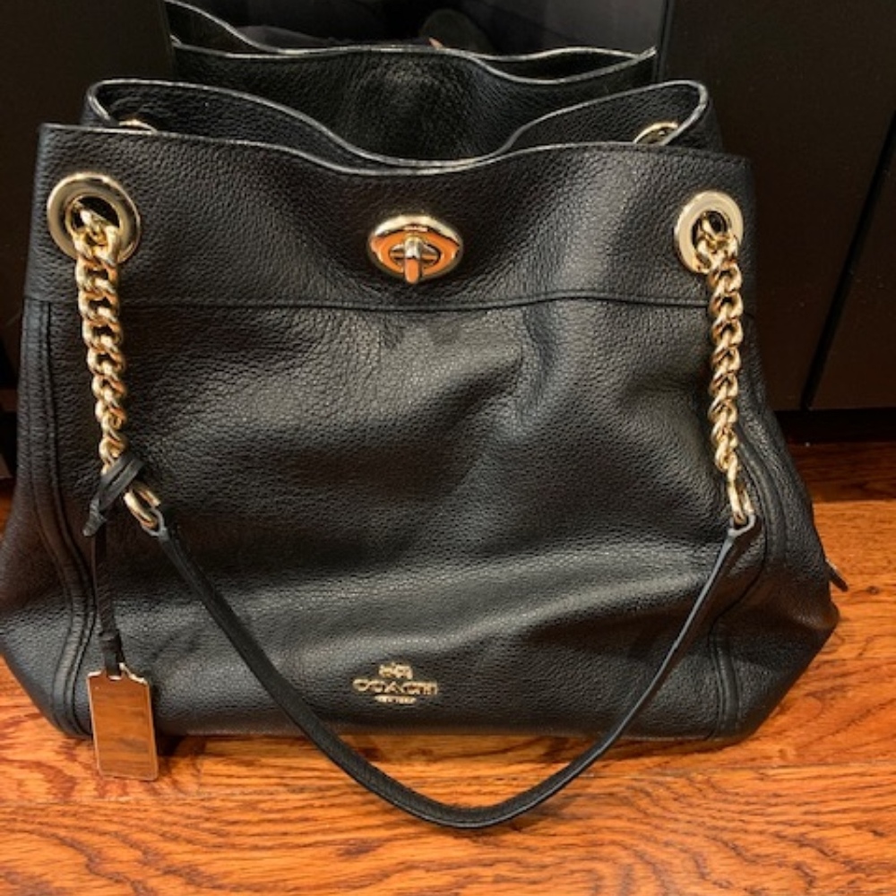 Coach Turnlock Edie Shoulder Bag